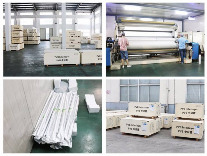 1.52 Mm Pvb Glass Laminating Film For Building Glass