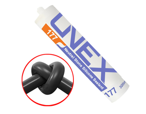UNEX 177 Neutral Stone Adhesive Glue Waterproof Joint Silicone Concrete Sealant