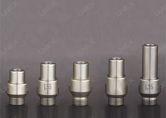 65mm Glass Drilling Tools Stainless Steel Threaded Joint