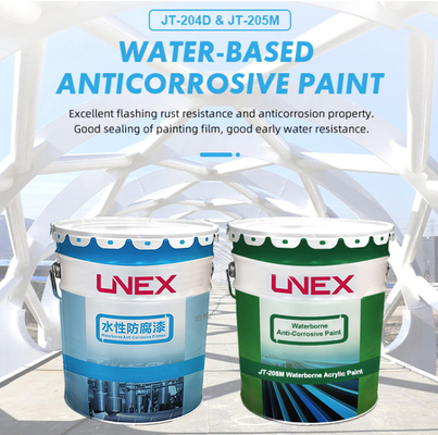 Jt205m Water Based Acrylic Paint Coating Anticorrosive Steel Structure Low Voc