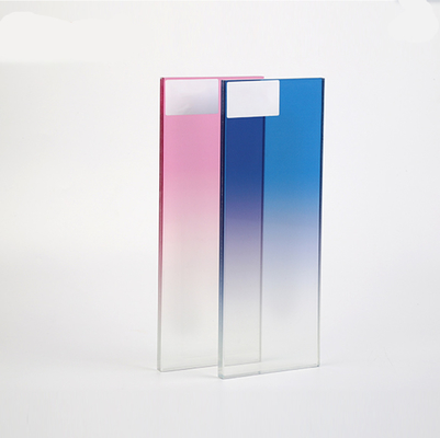 Colored 1.14mm Pvb Interlayer Film Tempered Laminated Glass Tinted Double Tempered Glass