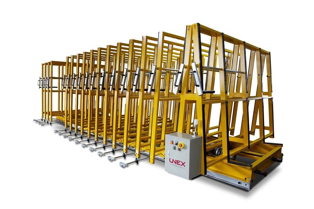 750W Glass Transport Rack Storage Frame System 3660mm* 2440mm