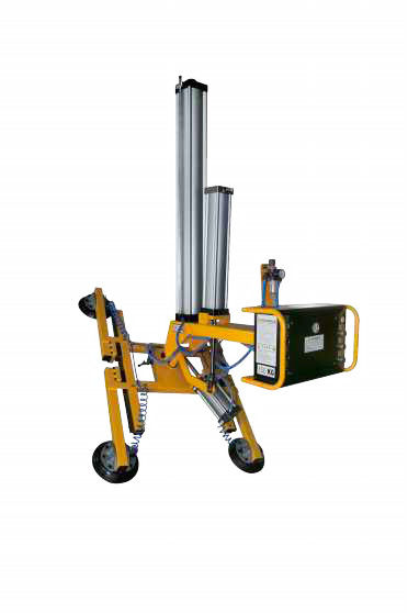 Glass Transport Pneumatic Vacuum Lifter for 90° tilting and rotation
