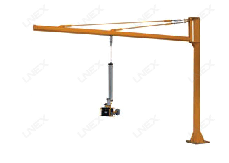 Slewing Pillar Mounted Jib Crane Industrial Handling Equipment