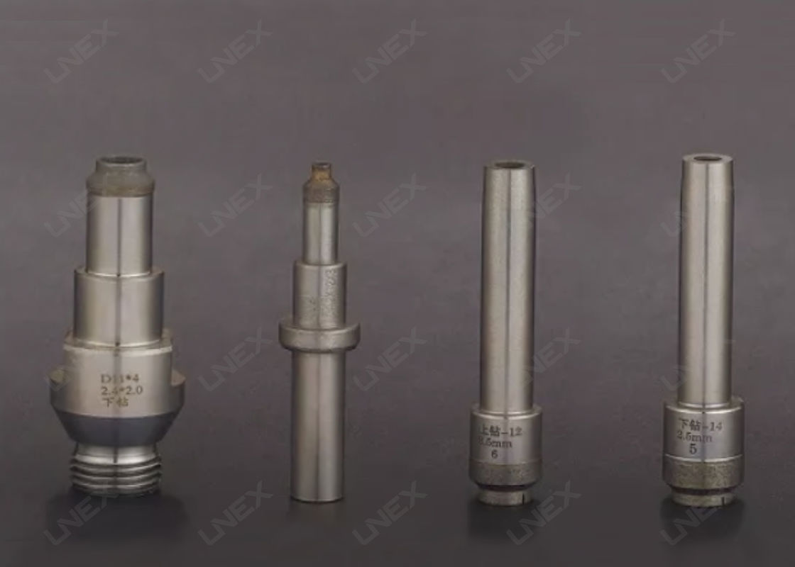 85mm Glass Drilling Tools Stainless Steel Threaded Swivel Joint